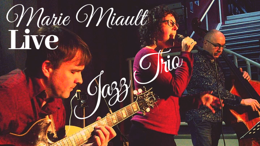 Marie Miault Jazz Trio - Live à la médiathèque de Donges